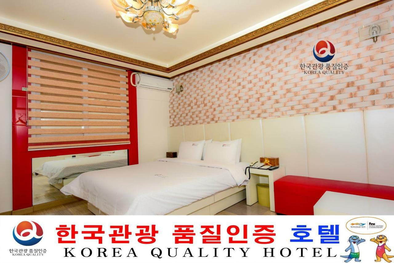 Gwangju Queen Hotel Gwangju Metropolitan City Exterior foto